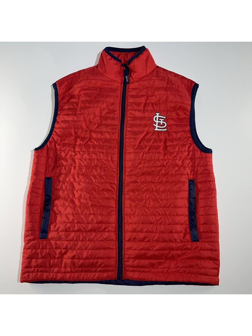 St Louis Cardinals Puffer Vest Adult XL Red SGA Lightweight Jacket Fan Gift